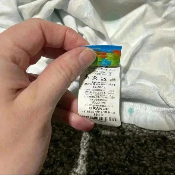 NWT Girls Tank Top, Open Back, Cozumel Mexico 3T/4T- See Note - Picture 8 of 10